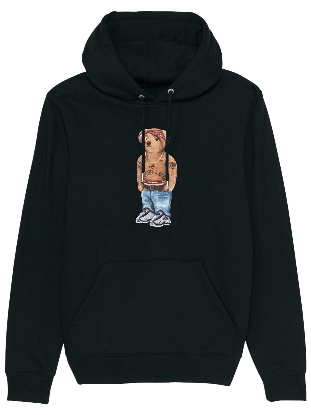 ESSENTIALS HOODIE <br> SHAKUR BEAR