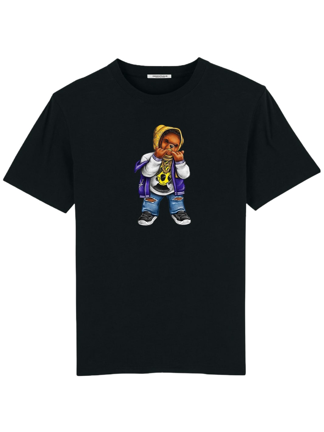 ESSENTIALS T-SHIRT <br>FLACKO BEAR