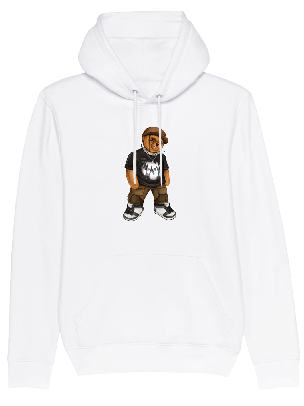 ESSENTIALS HOODIE <br> FLAME BEAR