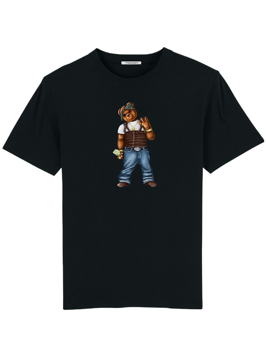 ESSENTIALS T-SHIRT <br>PAC BEAR