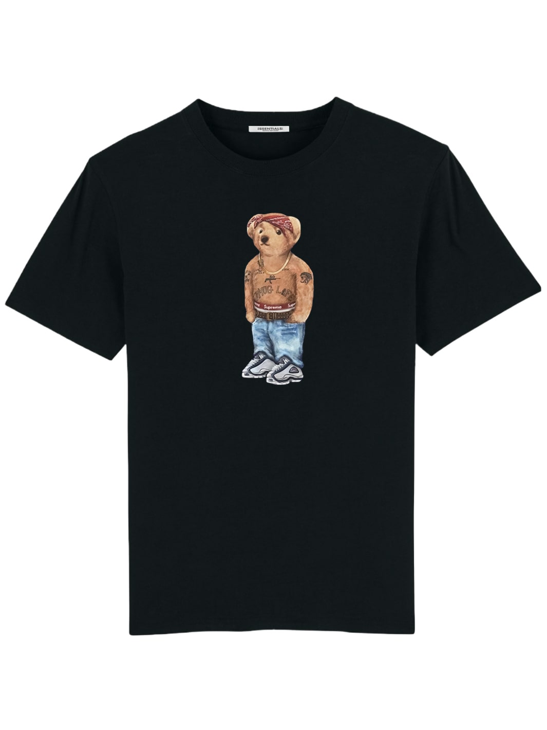 ESSENTIALS T-SHIRT <br>SHAKUR BEAR