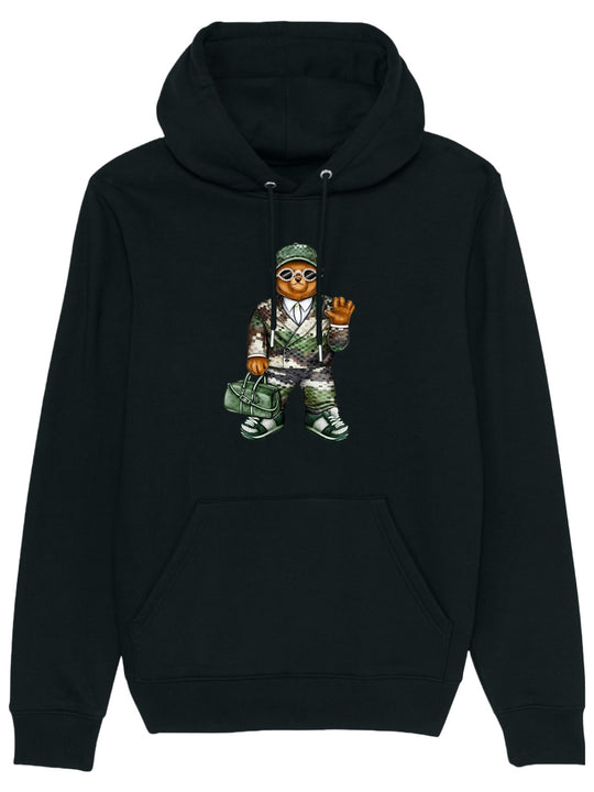 ESSENTIALS HOODIE <br> DESIGNER BEAR