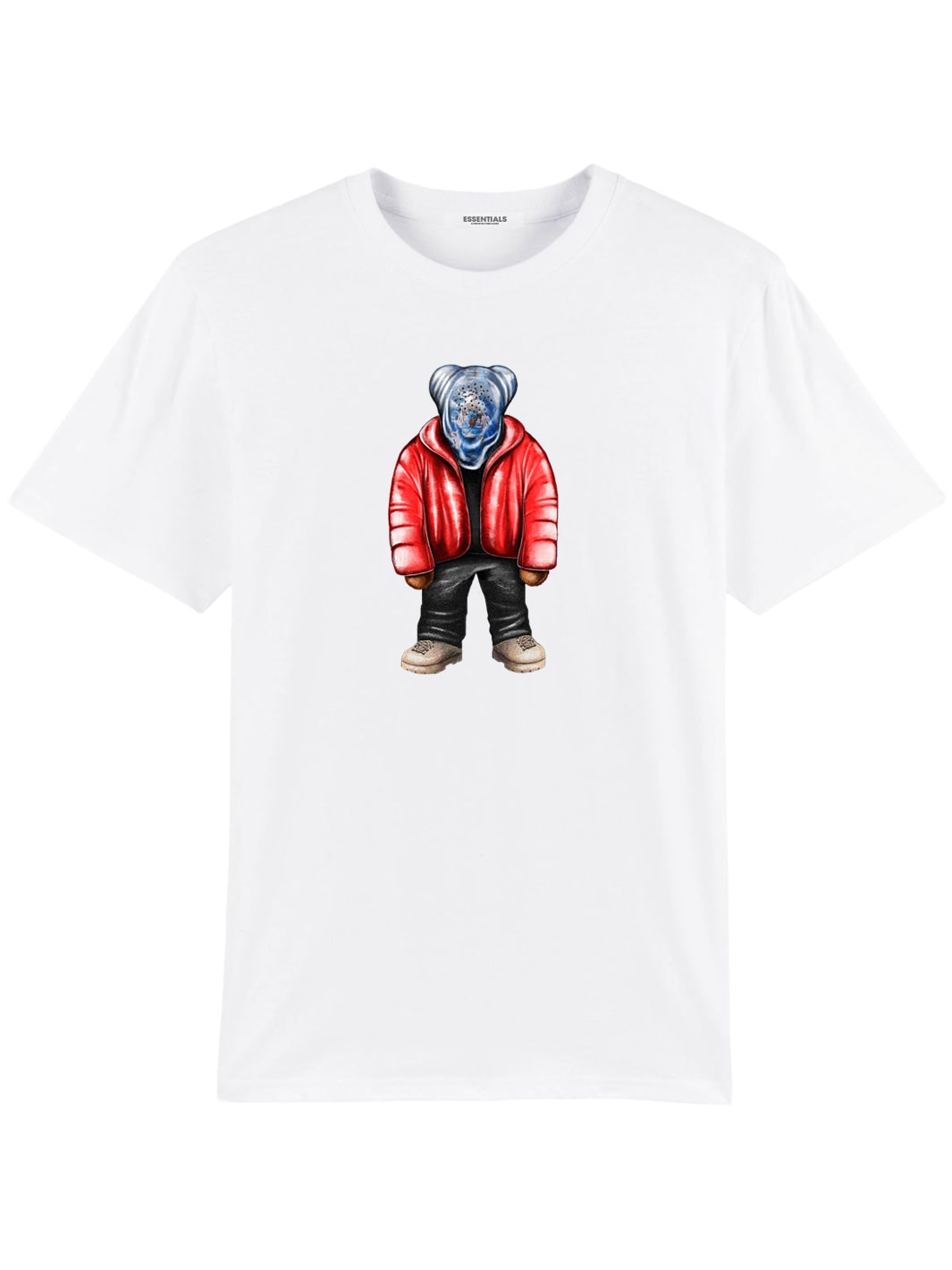 ESSENTIALS T-SHIRT <br>DONDA BEAR XI